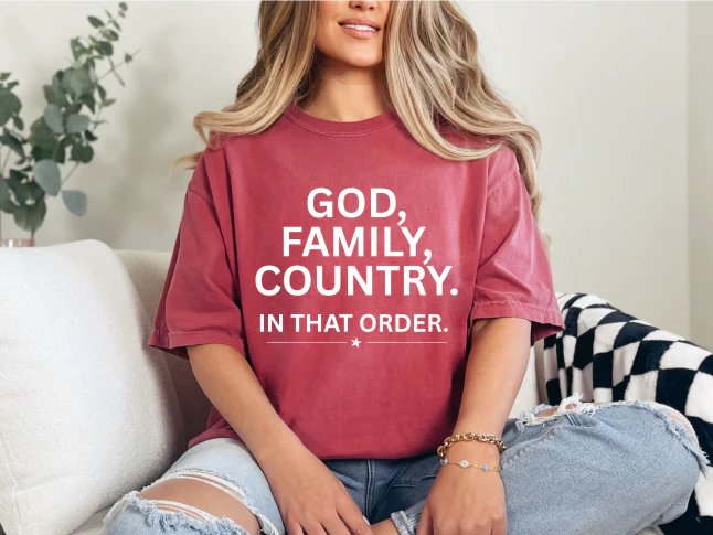God, Family, Country