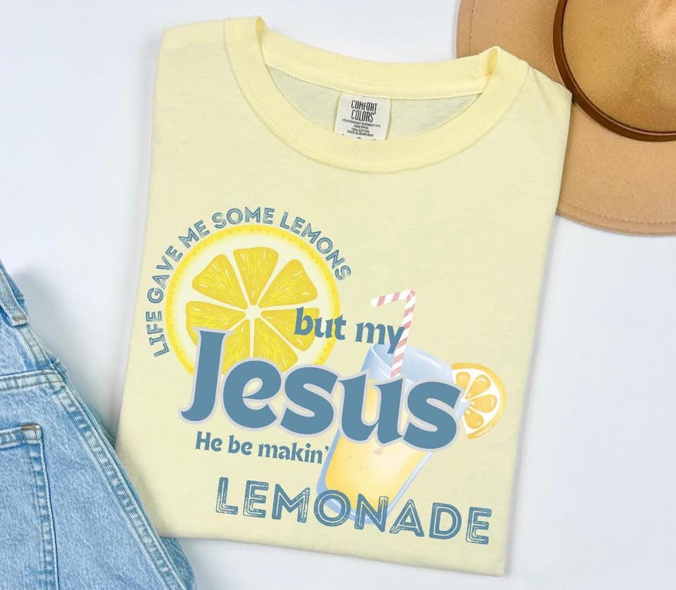 He be makin lemonade